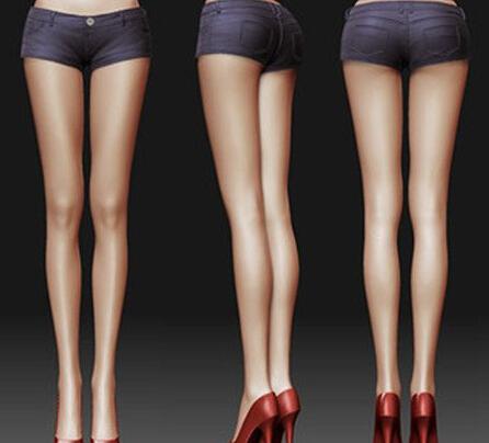 女生标准腿型到底长什么样？