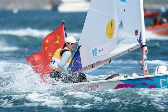 伦敦奥运会帆船冠军徐莉佳受肩伤困扰被迫打封闭针静养