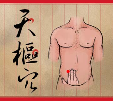 天枢穴